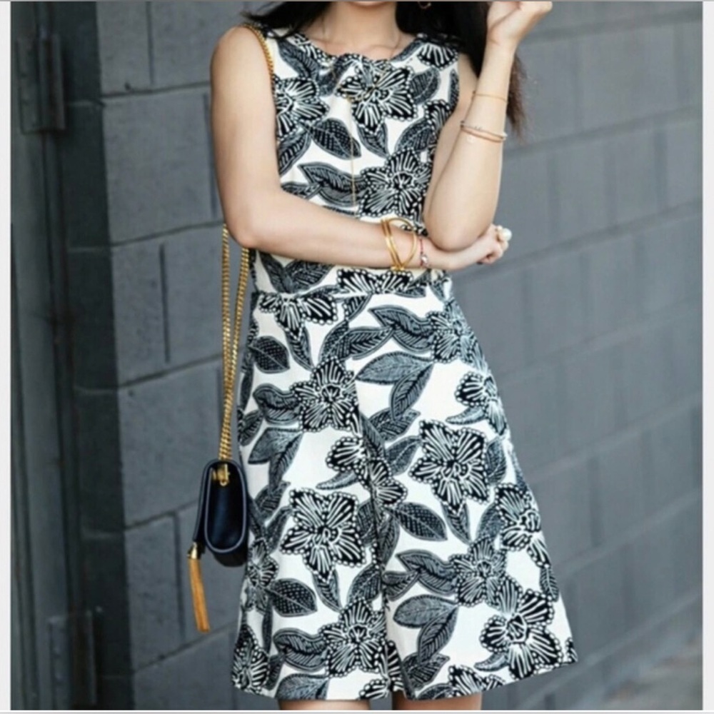 J. Crew Polynesian Floral Print Dress​